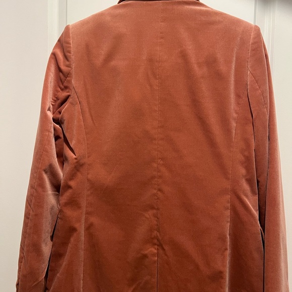 NWT FRAME Classic Blazer in Color: Old Rose - Picture 8 of 8